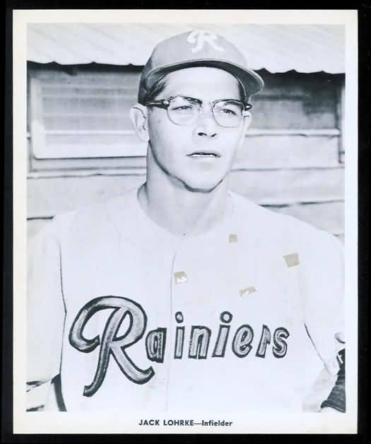 1956 Seattle Rainiers Popcorn Premium Lohrke